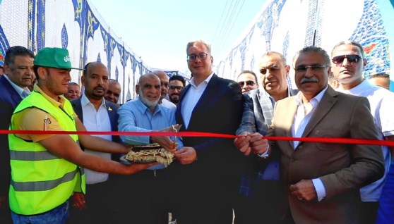 وزير البترول يفتتح مشروع تطوير قرية طوناب