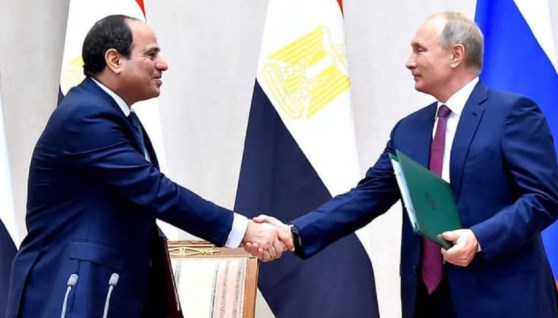 الرئيس السيسي والرئيس بوتين