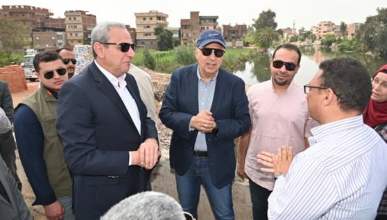 وزير الري يتفقد حالة الري وأعمال تطهيرات الترع 