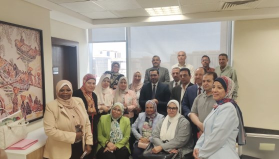 جانب من التدريب لوزارة العمل 