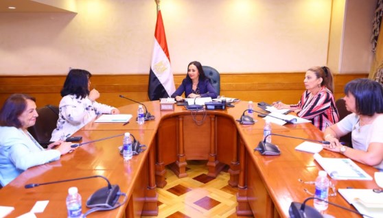  وزيرة التضامن الاجتماعي