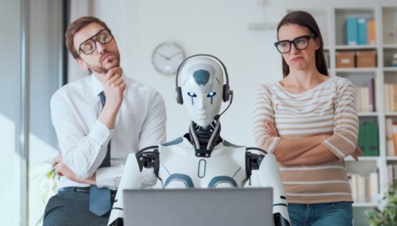 الذكاء الاصطناعي يحل محل البشر - أرشيفية