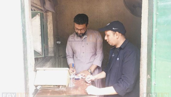وزّان تل الحدادين مع محرر "إيجي إن"