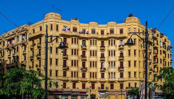 مبنى قديم في القاهرة