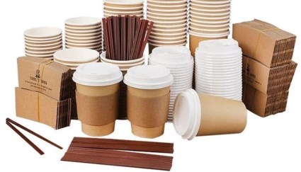 صناعة الأكواب الورقية