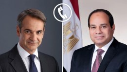  الرئيس عبد الفتاح السيسي - رئيس الوزراء اليوناني "كيرياكوس ميتسوتاكيس"