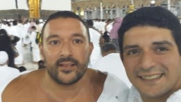 حفيد نوال الدجوي أثناء تأديته لمناسك الحج