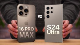 هاتفي «iPhone 16 Pro Max» و«Galaxy S24 Ultra»