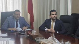 التوقيع على المذكرة بين مص والصين عبر تقنية الفيديو كونفرانس