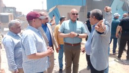 حملة لإزالة التعديات على أملاك الدولة والأراضي الزراعية بالقليوبية