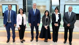 وزير البترول من زيارته لمستشفى أهل مصر لعلاج الحروق