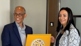وزيرة التضامن الاجتماعي تلتقي بوزيرة الأسرة الاجتماعية بجمهورية سنغافورة 