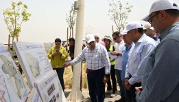 رئيس الوزراء يتابع الموقف التنفيذي لمشروع حديقة "تلال الفسطاط"