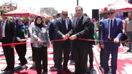 وزير العمل ومحافظ دمياط يفتتحان ملتقى توظيف