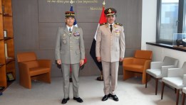 جانب من زيارة الفريق  أحمد خليفة رئيس أركان حرب القوات المسلحة والوفد المرافق له 