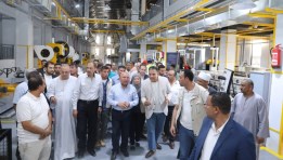 مهندس كامل الوزير في ختام جولته بصعيد مصر لتفقد مشروعات النقل والصناعة