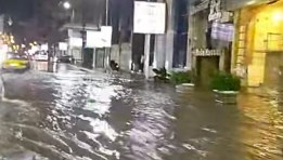عاصفة وسيول في الإسكندرية 
