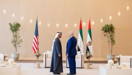 الرئيس الإماراتي ونظيره الأمريكي
