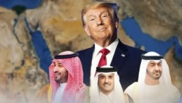 كيف استقبلت الخليج ترامب