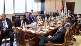 الجهاز المركزي للتنظيم والإدارة مع سفراء الدول الآسيوية