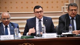 وزير الإسكان فى اجتماع مناقشة قانون الإيجار القديم