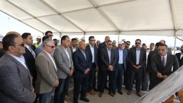 رئيس الوزراء يتفقد محطة دحرجة السيارات