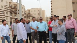 تنفيذ محطة مياه شرب جديدة و2488 وحدة بمدينة السادات