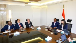 رانيا المشاط  تستقبل رئيس البنك الأفريقي للتنمي