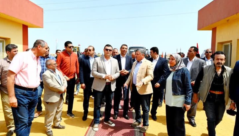 جانب من تفقد الوزير جانب من تفقد الوزير