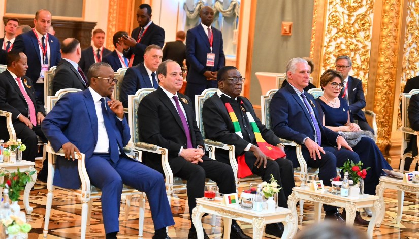 الرئيس السيسي من حفل العشاء بالكرملين الرئيس السيسي من حفل العشاء بالكرملين