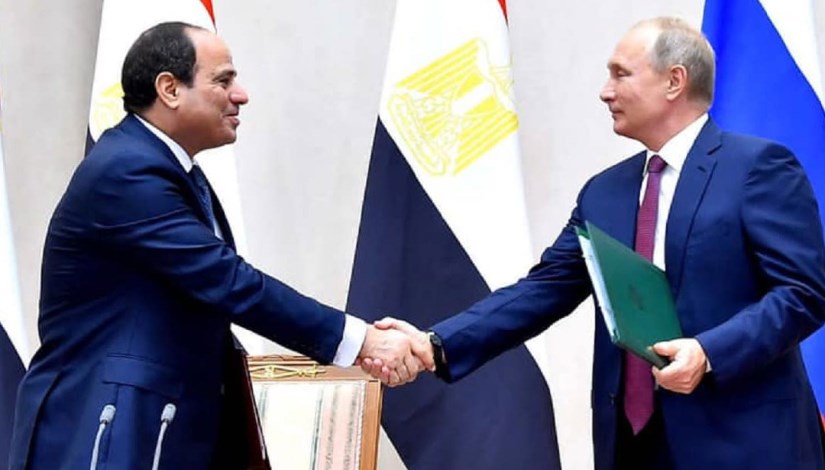 الرئيس السيسي والرئيس بوتين الرئيس السيسي والرئيس بوتين