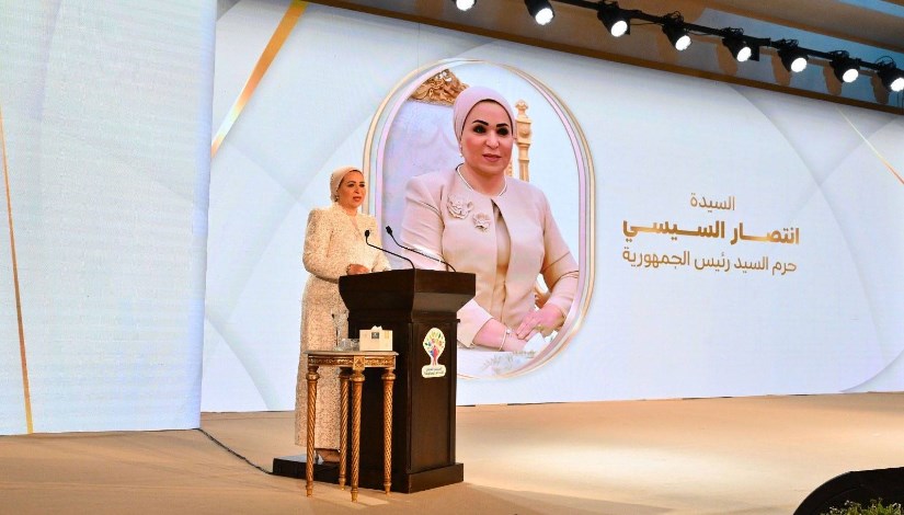 السيدة انتصار السيسي السيدة انتصار السيسي