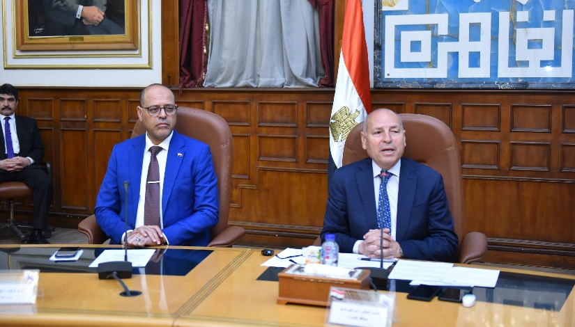 وظزير العمل ومحافظ القاهرة وظزير العمل ومحافظ القاهرة