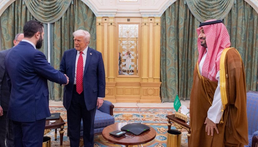ترامب والشرع ترامب والشرع