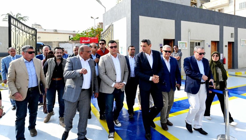 تفقد وزير الإسكان لمحطتي رفع صرف صحى بحي السويس تفقد وزير الإسكان لمحطتي رفع صرف صحى بحي السويس