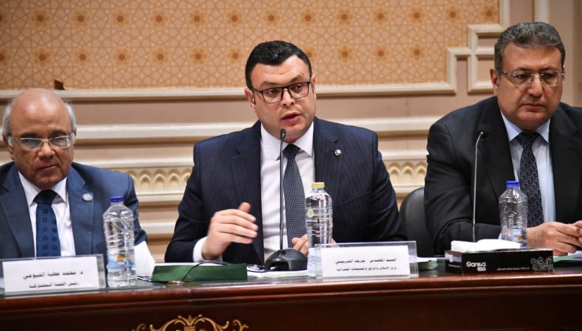 وزير الإسكان فى اجتماع مناقشة قانون الإيجار القديم وزير الإسكان فى اجتماع مناقشة قانون الإيجار القديم