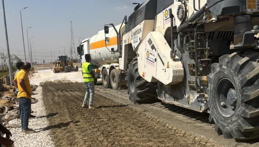 تطوير شارع التسعين الشمالي بالقاهرة الجديدة تطوير شارع التسعين الشمالي بالقاهرة الجديدة