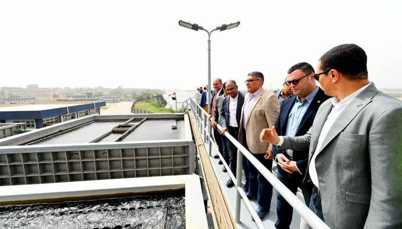 افتتاح المرحلة الأولى من محطة مياه الشرب بأوسيم افتتاح المرحلة الأولى من محطة مياه الشرب بأوسيم
