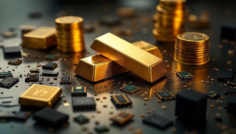 ذهب في النفايات ذهب في النفايات