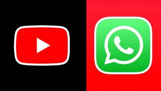 تطبيق واتساب ومنصة يوتيوب