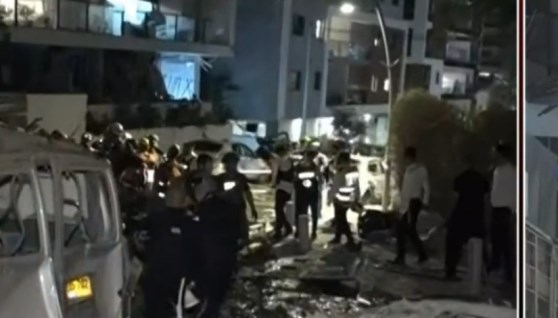 مشاهد من قصف تل أبيب الآن 