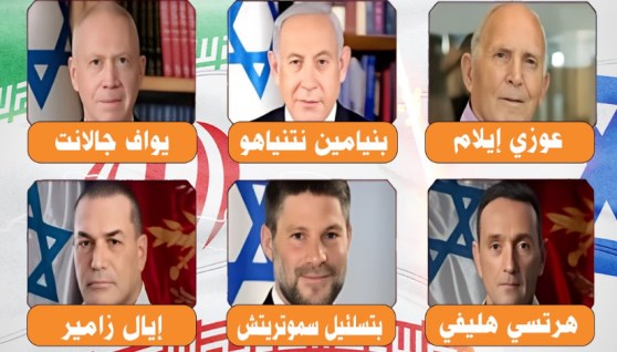 قائمة القادة الإسرائيليين المطلوبين