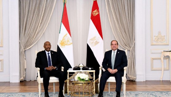 الرئيس السيسي والفريق أول ركن عبد الفتاح البرهان