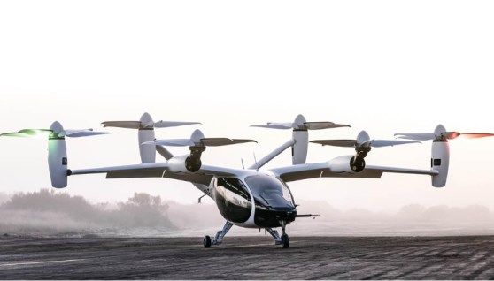 طائرات الإقلاع والهبوط العمودي الكهربائية eVTOL