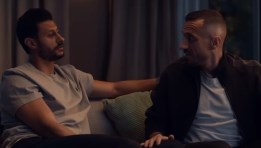 ظهور علي معلول ومحمد الشناوي في الإعلان