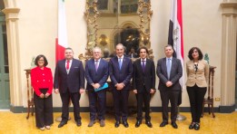 جانب من زيارة الوزير إلى إيطاليا