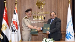 بروتوكول تعاون بين مركز البحوث الطبية وجامعة بنها الأهلية لتأهيل كوادر فنية