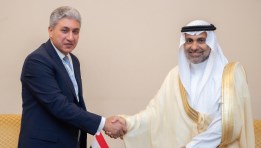 وزير السياحة والآثار خلال زيارته إلى السعودية