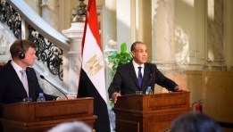 وزير الخارجية والهجرة مع نظيره الألماني