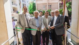 نقيب المهندسين يفتتح مصيف المعمورة
